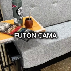 Futon Cama Resortes / Placa