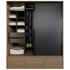 Placard Corredizo C/Cajon 1.80