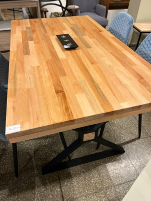 Mesa Industrial X Maciza (PROMO) 4 Sillas